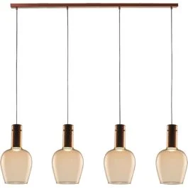 Hanglamp Toscana amber 120cm Dostępne od ręki