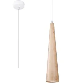 Bezpieczna płatność Hanglamp Sula hout 8cm