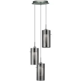 Nowy Hanglamp Duo rookglas 26cm