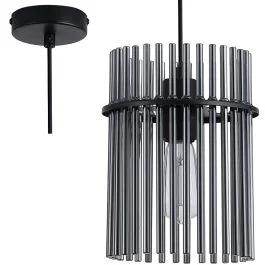 Hanglamp Swizzle zwart 20cm Darmowa dostawa