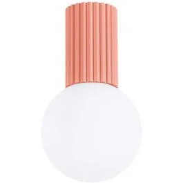 Plafondlamp Halo perzik 12cm Szybka wysyłka