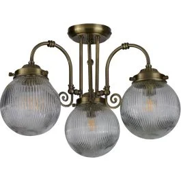 Plafondlamp Belvue brons 48cm Hit sprzedaży