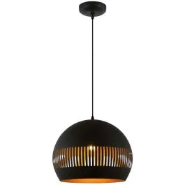 Hanglamp Globo zwart 40cm Tani