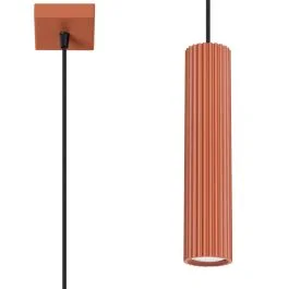 Hanglamp Karbon rood 7cm Kup online