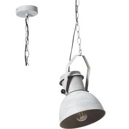 Hanglamp Salford grijs 23cm Darmowa dostawa