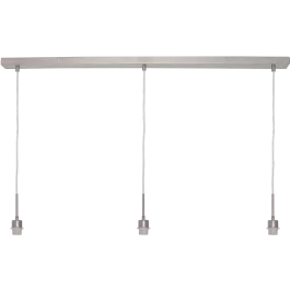 Hanglamp Solo staal 140cm Dostępne od ręki