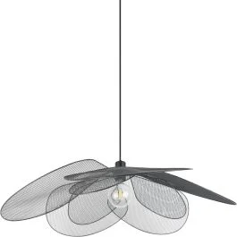 Hanglamp Fleure zwart 87cm Oferta limitowana