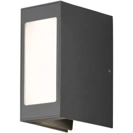 Oferta czasowa Wandlamp Cremona antraciet 17cm