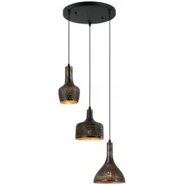 Hanglamp Fuoco bruin 35cm Zamów teraz