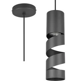 Tylko dziś Hanglamp Stream zwart 8cm
