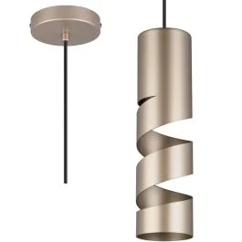 Łatwy zwrot Hanglamp Stream koffie 8cm