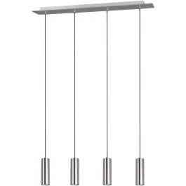 Hanglamp Marley staal 75cm Popularny