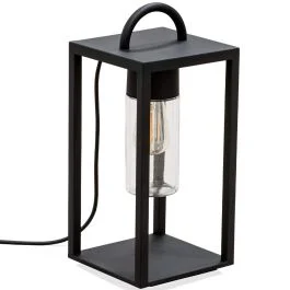 Zniżka Terraslamp Bologna zwart 46cm