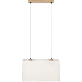 Hanglamp Boho linnen 56cm Zamów teraz