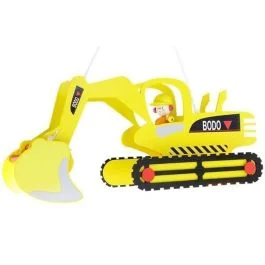 Ostatnie sztuki Hanglamp Graafmachine Bodo geel 60cm
