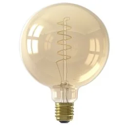 Cena promocyjna G125 E27 globe 3,8w 250lm goud