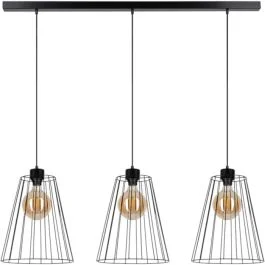 Super okazja Hanglamp Swan zwart 125cm
