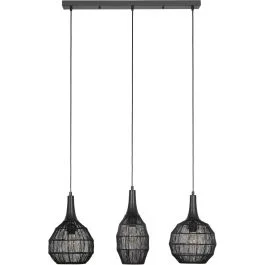 Oferta czasowa Hanglamp Soraya zwart 86cm