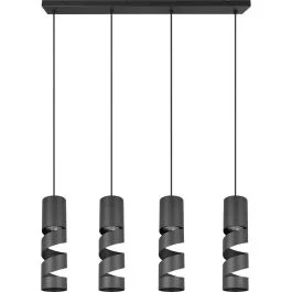 Hanglamp Stream zwart 80cm Do wyczerpania zapasów