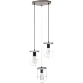 Hanglamp Netuno grijs 42cm Oferta czasowa