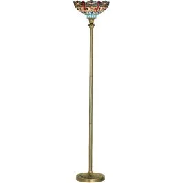 Oferta Vloerlamp Dragonfly tiffany 173cm