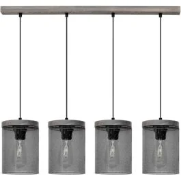 Hanglamp Monsun grijs 110cm Szybka dostawa