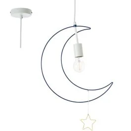 Hanglamp Ezra blauw 30cm Wyjątkowa oferta