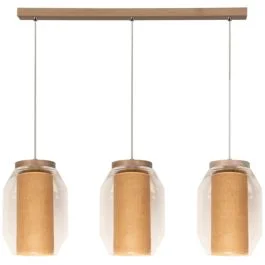 Nie przegap Hanglamp Vaso jute 100cm