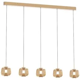 Hanglamp Rosa amber 120cm Zamów teraz