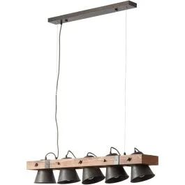 Hanglamp Plow zwart 95cm Bestseller