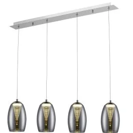 Hanglamp Metropolis gerookt 72cm Darmowa dostawa