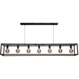Hanglamp Esteso zwart 168cm Hit cenowy