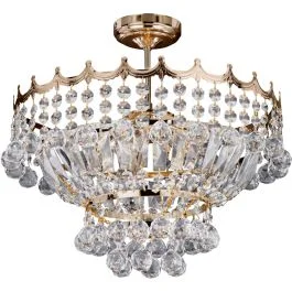 Kroonluchter Versailles goud 42cm Szybka wysyłka