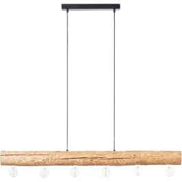 Oferta limitowana Hanglamp Trabo dennenhout 115cm