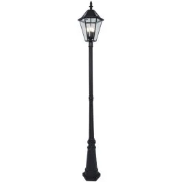 Sprawdź teraz Lantaarnpaal London solar brons 227cm