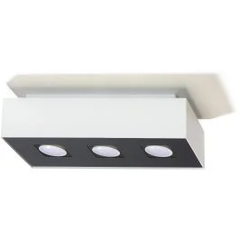 Cena promocyjna Plafondlamp Mono wit 34cm