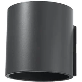 Hit cenowy Wandlamp Orbis antraciet 10cm