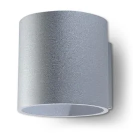 Tylko do końca tygodnia Wandlamp Orbis grijs 10cm