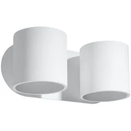 Zniżka Wandlamp Orbis wit 26cm