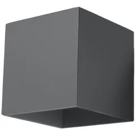 Sprawdź teraz Wandlamp Quad antraciet 10cm