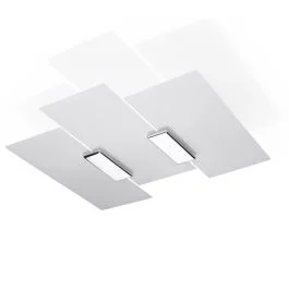 Nie przegap Plafonniere Fabiano chroom 42cm