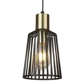 Hanglamp Bird Cage zwart 16cm Taniej