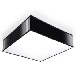 Ograniczona ilość Plafonniere Horus zwart 35cm
