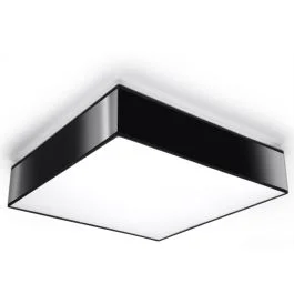 Plafonniere Horus zwart 45cm Wyprzedaż