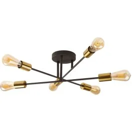 Wyprzedaż Plafondlamp Armstrong zwart 64cm