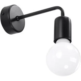 Wandlamp Duomo zwart 14cm Kup teraz