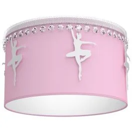 Plafondlamp Balerina roze 37cm Popularny