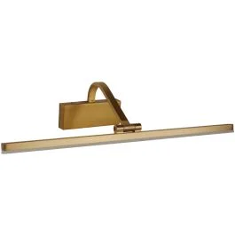 Bezpieczna płatność Schilderijlamp Bilbao goud 51cm