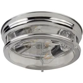 Plafondlamp Glasgow chroom 35cm Bezpieczna płatność