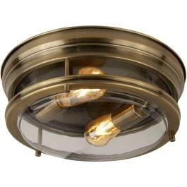 Ostatnie sztuki Plafondlamp Glasgow brons 35cm